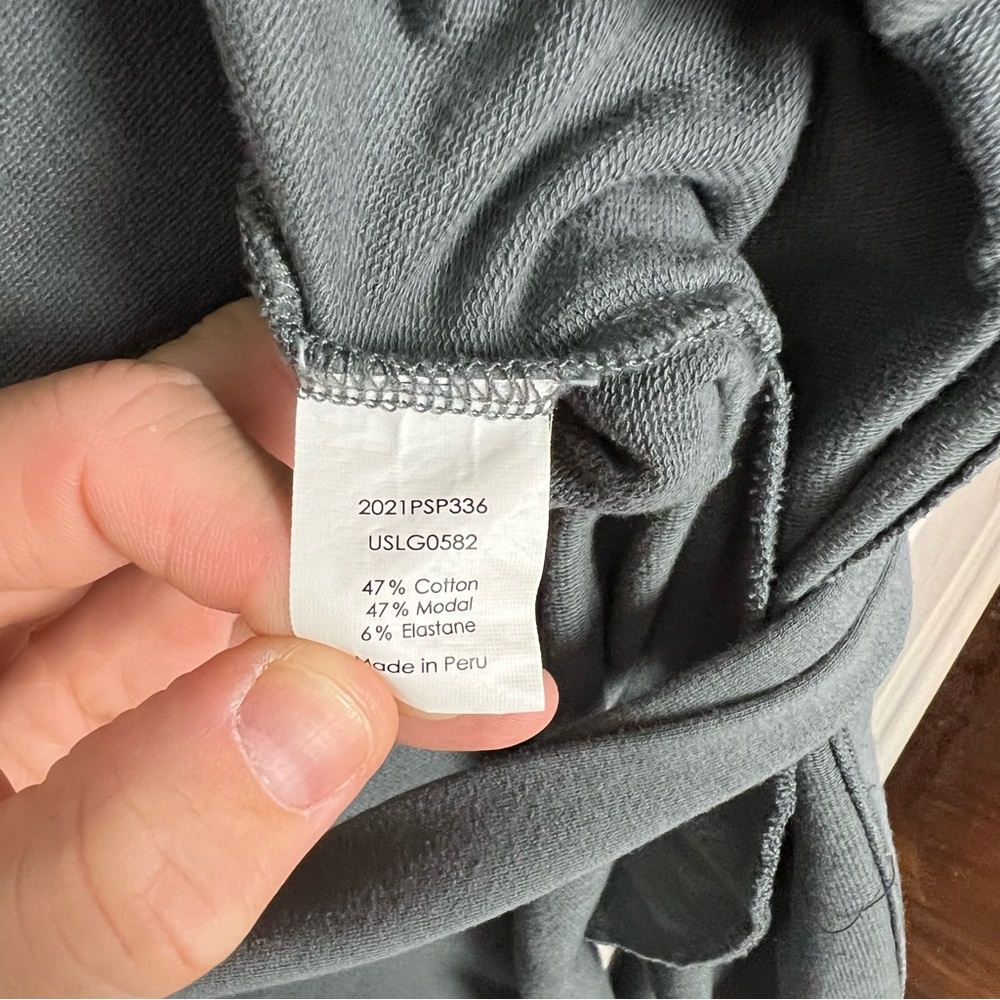 UNIVERSAL STANDARD- Rachele Lounge Robe Pima Cotton - Picture 6 of 6